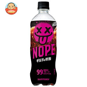 �T���g���[ NOPE �M���e�B�Y�_ 600ml�y�b�g�{�g��×24�{���b �������� �Y�_���� �Y�_ PET