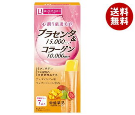 常盤薬品 ビューパワー プラセンタ・コラーゲン 70g(10g×7本)×10箱入｜ 送料無料 ゼリー 食品 栄養 マンゴー