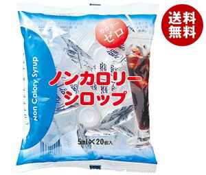 カンピー ノンカロリーシロップ (5ml×20P)×25袋入×(2ケース)| 送料無料 砂糖 シロップ ガムシロップ 嗜好品