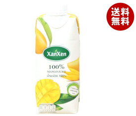 HARUNA(ハルナ) TAKO XanXen(シャンシェン) 100％ジュース マンゴー 330mll紙パック×12本入×(2ケース)｜ 送料無料 果汁100% マンゴー 紙パック
