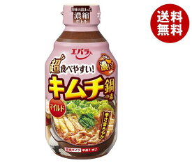 エバラ食品 キムチ鍋の素 マイルド 300ml×12本入｜ 送料無料 だし 鍋スープ 濃縮 キムチ 素 鍋