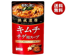 モランボン 熟成濃厚 キムチチゲ用スープ 750g×10袋入×(2ケース)｜ 送料無料 調味料 カレー やさい 中辛 ストレート