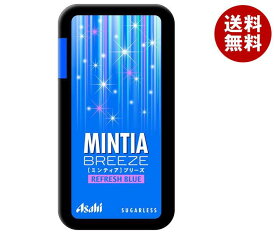 アサヒグループ食品 ミンティア ブリーズ リフレッシュブルー 30粒×8個入×(2ケース)｜ 送料無料 お菓子 タブレット MINTIA