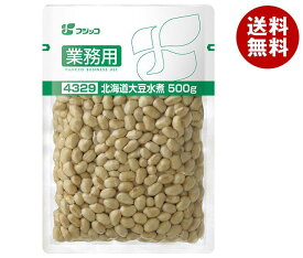 フジッコ 業務用 北海道大豆 水煮 500g×10袋入｜ 送料無料 一般食品 まめ 大豆
