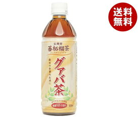 廣貫堂 グァバ茶 500mlペットボトル×24本入｜ 送料無料 茶飲料 健康茶 PET お茶 ビタミンC