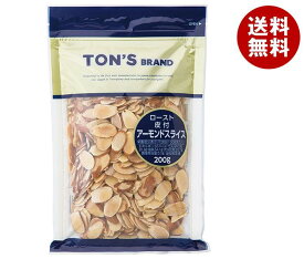 東洋ナッツ食品 トン 皮付きアーモンドスライス 200g×20袋入｜ 送料無料 お菓子 業務用 菓子材料