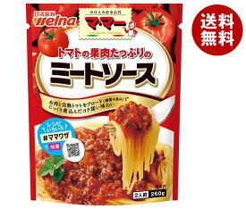 日清ウェルナ マ・マー トマトの果肉たっぷりのミートソース 260g×6袋入×(2ケース)