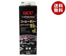 UCC 極味クラッシュドコーヒーゼリー 1000ml紙パック×12本入