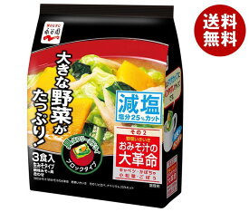 永谷園 おみそ汁の大革命 野菜いきいき その2 減塩 66g×5袋入×(2ケース)｜ 送料無料 一般食品 インスタント食品 味噌汁 袋