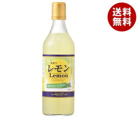 ジーエスフード GS レモン 500ml瓶×12本入×(2ケース)｜ 送料無料 清涼飲料水 れもん ビン