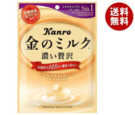 カンロ 金のミルクキャンディ 80g×6袋入｜ 送料無料 お菓子 あめ キャンディー 袋