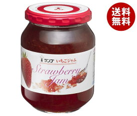 アヲハタ ランプ イチゴジャム 380g瓶×12(6×2)個入｜ 送料無料 一般食品 ジャム 瓶 いちご 苺