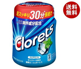 モンデリーズ・ジャパン クロレッツXP ボトルR クリアミント(粒ガム) 140g×6個入｜ 送料無料 お菓子 ガム シュガーレス キシリトール配合