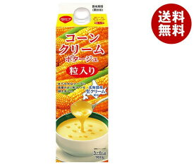 スジャータ コーンクリームポタージュ 粒入り 900g紙パック×6本入×(2ケース)｜ 送料無料 野菜飲料 コーンスープ 紙パック