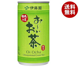 伊藤園 お～いお茶 緑茶 190g缶×30本入×(2ケース)｜ 送料無料 ドリンク 茶 緑茶 缶
