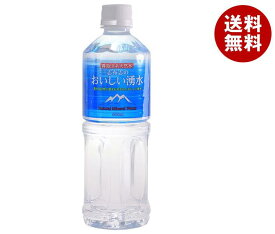 霧島湧水 志布志のおいしい湧水 555mlペットボトル×24本入｜ 送料無料 天然水 ミネラルウォーター 霧島 湧水