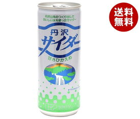 創健社 丹沢サイダー 250ml缶×30本入×(2ケース)｜ 送料無料 炭酸飲料 サイダー 缶
