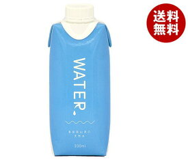 三井農林 MNK水 DC 330ml紙パック×12本入×(2ケース)｜ 送料無料 ミネラルウォーター 水 パック