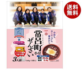 谷尾食糧工業 常呂町小豆ぜんざい3人前 (140g×3P)×12袋入｜ 送料無料 お菓子 和菓子 ぜんざい 北海道産小豆