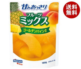 はごろもフーズ 甘みあっさり ミックス 180gパウチ×6袋入×(2ケース)｜ 送料無料 フルーツ 果物 ミカン パイン もも 桃 ミックス