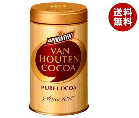 片岡物産 バンホーテン ピュア ココア 100g缶×48本入｜ 送料無料 インスタント 粉末 嗜好品 紅茶・ココア類