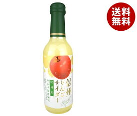 木村飲料 信州りんごサイダー 240ml瓶×20本入×(2ケース)｜ 送料無料 炭酸 スパークリング ソーダ サイダー りんご リンゴ 林檎