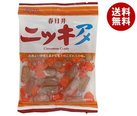 【送料無料・メーカー/問屋直送品・代引不可】春日井製菓 ニッキアメ 121g×12袋入｜ お菓子 飴・キャンディー 袋 ニッキ飴