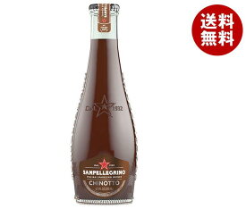 日仏貿易 サンペレグリノ イタリアンスパークリングドリンク キノット 200ml瓶×24本入｜ 送料無料 炭酸 柑橘 イタリア