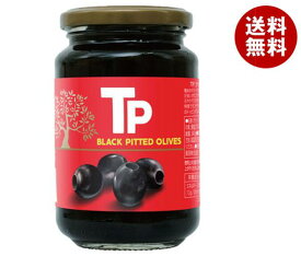 富永貿易 TP ブラックオリーブ 340g瓶×12本入×(2ケース)｜ 送料無料 オリーブ 漬物 漬け物