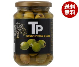富永貿易 TP グリーンオリーブ 340g瓶×12本入｜ 送料無料 オリーブ 瓶