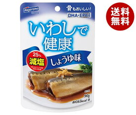 はごろもフーズ いわしで健康 しょうゆ味 90gパウチ×12個入×(2ケース)｜ 送料無料 一般食品 イワシ 和食 惣菜