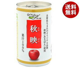 長野興農 信州 秋映 りんごジュース 160g缶×30本入×(2ケース)｜ 送料無料 果実飲料 フルーツ アップル りんご リンゴ