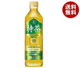 【500円OFFクーポン枚数限定配布中！】サントリー 伊右衛門(いえもん) 特茶【手売り用】【特定保健用食品 特保】 500mlペットボトル×24本入×(2ケース)｜ 送料無料 特保 トクホ お茶 体脂肪 手売り用 特保