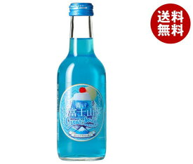 富士山プロダクト 青い富士山クリームソーダ 245ml瓶×24本入｜ 送料無料 ソーダ 炭酸 クリームソーダ