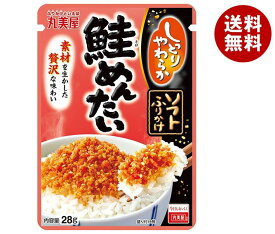 丸美屋 ソフトふりかけ 鮭めんたい 28g×10袋入｜ 送料無料 調味料 ふりかけ チャック さけ シャケ 明太子