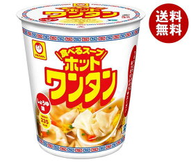 東洋水産 マルちゃん ホットワンタン しょうゆ味 46g×12個入｜ 送料無料 インスタント食品 スープ 即席 カップ