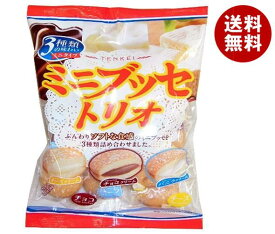 【送料無料・メーカー/問屋直送品・代引不可】天恵製菓 ミニブッセトリオ 140g×12袋入｜ お菓子 ブッセ ケーキ 詰め合わせ