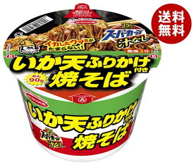 エースコック スーパーカップ 汁なし いか天ふりかけ焼そば 113g×12個入｜ 送料無料 インスタント麺 即席 焼そば カップ麺