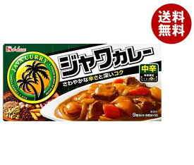 ハウス食品 ジャワカレー 中辛 185g×10個入｜ 送料無料 調味料、カレー ルウ