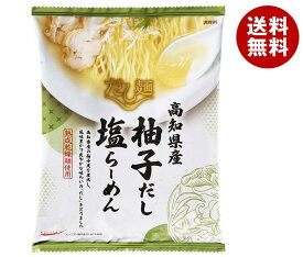 【送料無料・メーカー/問屋直送品・代引不可】国分 tabete だし麺 高知県産柚子だし 塩ラーメン 102g×10袋入｜ ラーメン インスタント 袋麺