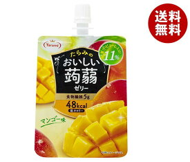 たらみ おいしい蒟蒻ゼリー マンゴー味 150gパウチ×30本入×(2ケース)｜ 送料無料 ゼリー飲料 こんにゃく マンゴー パウチ 低カロリー