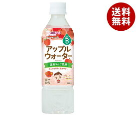 アサヒ食品グループ和光堂 ベビーのじかん アップルウォーター 500mlペットボトル×24本入｜ 送料無料 果実飲料 りんご PET ベビー飲料 水分補給