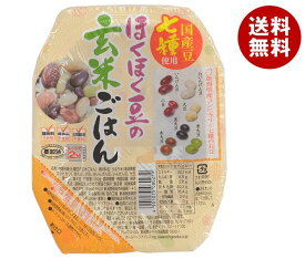 越後製菓 ほくほく豆の玄米ごはん 150g×12個入×(2ケース)｜ 送料無料 パックごはん レトルトご飯 ごはん レトルト ご飯 米 新潟県産