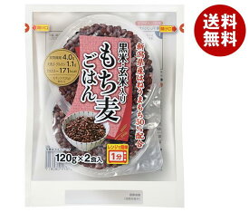 越後製菓 黒米・玄米入り もち麦ごはん 240g(120g×2食)×6個入×(2ケース)｜ 送料無料 一般食品 レンジ レトルト パックご飯 ごはん 食物繊維