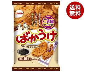 栗山米菓 ばかうけ ごま揚 15枚×12袋入｜ 送料無料 お菓子 おつまみ・せんべい 袋