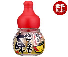 加藤美蜂園 ゆず谷村 ゆず七味 15g×6本入×(2ケース)｜ 送料無料 一般食品 調味料 高知県馬路村 ガラス容器 柚子