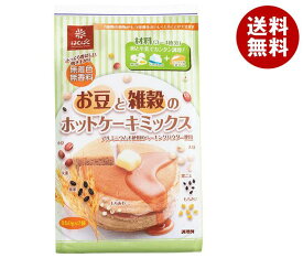 はくばく お豆と雑穀のホットケーキミックス 300g×6袋入×(2ケース)｜ 送料無料 菓子材料 ホットケーキ パンケーキ