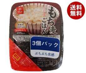 はくばく もち麦 無菌パック 3個パック 450g(150g×3個)×12個入×(2ケース)｜ 送料無料 レトルト パックご飯 ごはん 食物繊維