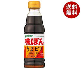 ミツカン 味ぽん うまピリ 360ml×12本入｜ 送料無料 ポン酢 ぽん酢 ポンズ 調味料 辛味 お肉 ぎょうざ