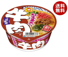 東洋水産 紅生姜天入り 牛肉うどん 87g×12個入｜ 送料無料 インスタント麺 うどん 即席 カップ麺